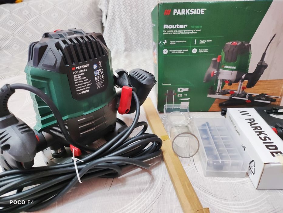 Оберфреза Parkside POF 1200 E4