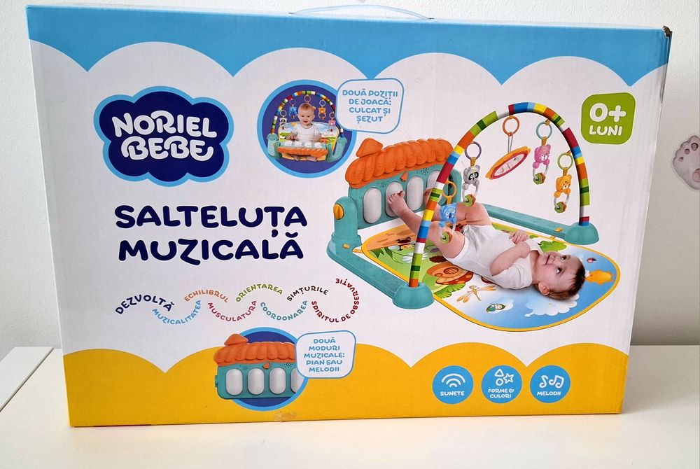 Salteluta Muzicala Noriel Bebe, 0+ luni