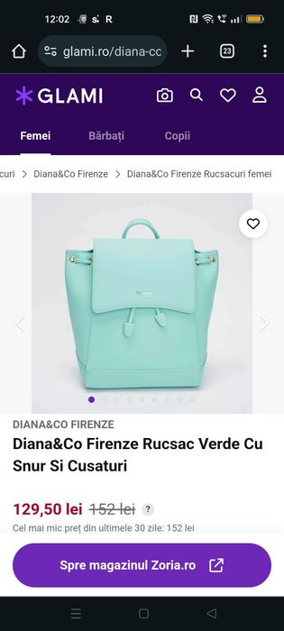 Rucsac Diana and Co Firenze
