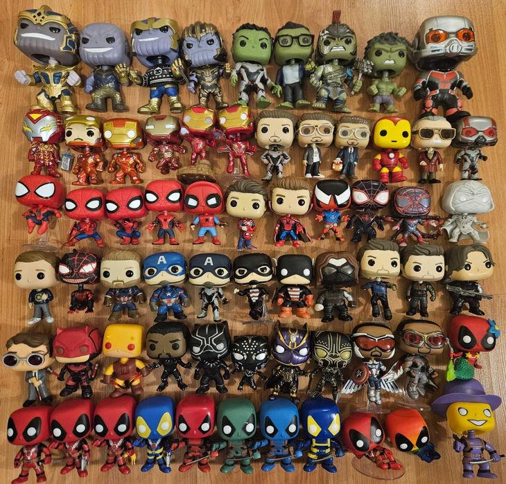 Funko pop- Marvel, DC, The Walking dead, Harry Potter, Stranger Things