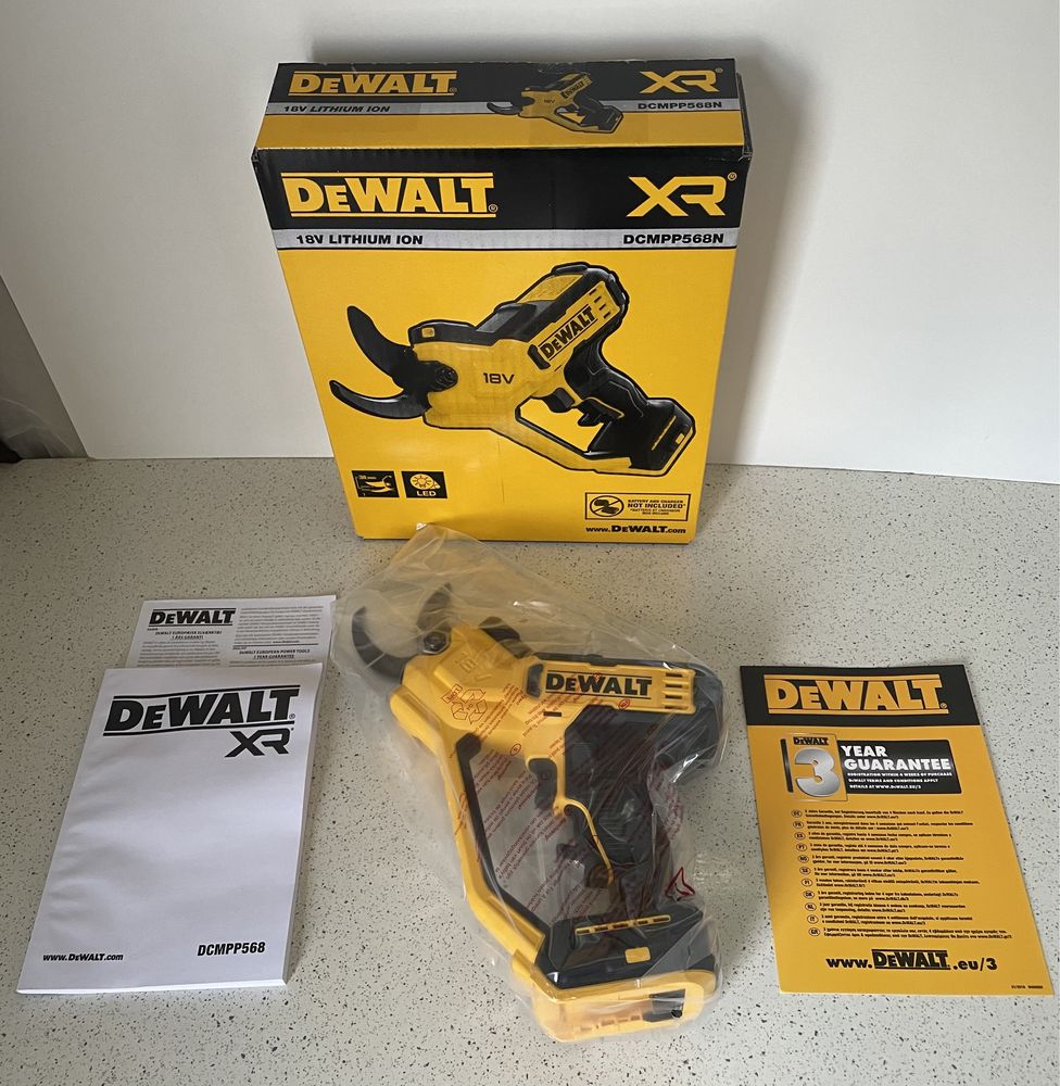 DeWALT DCMPP568N XR. Foarfeca de Gradina pentru Crengi Original Nou !