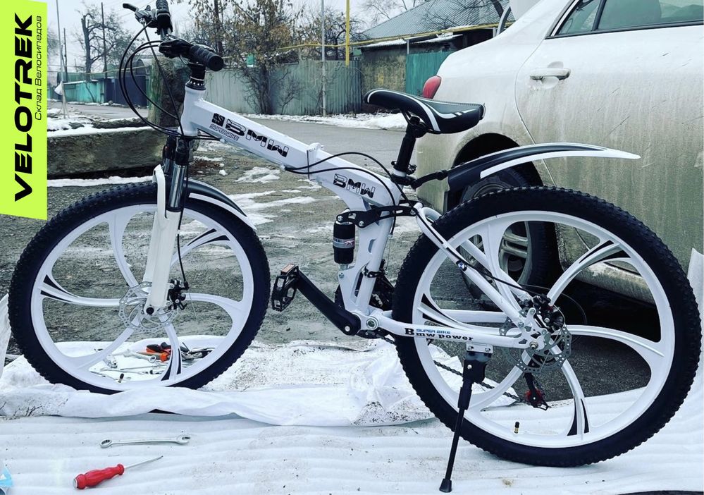 Новый Складные велосипеды Спортивные Велик Скоростной со склада!