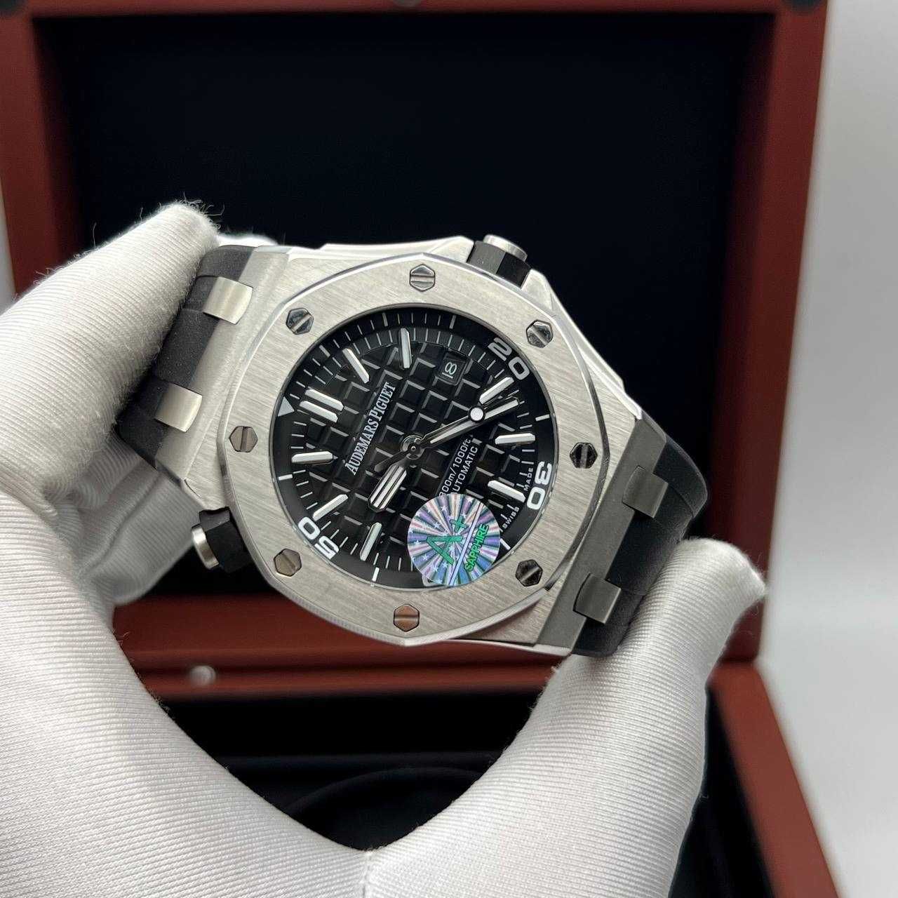 audemars piguet offshore diver silver black