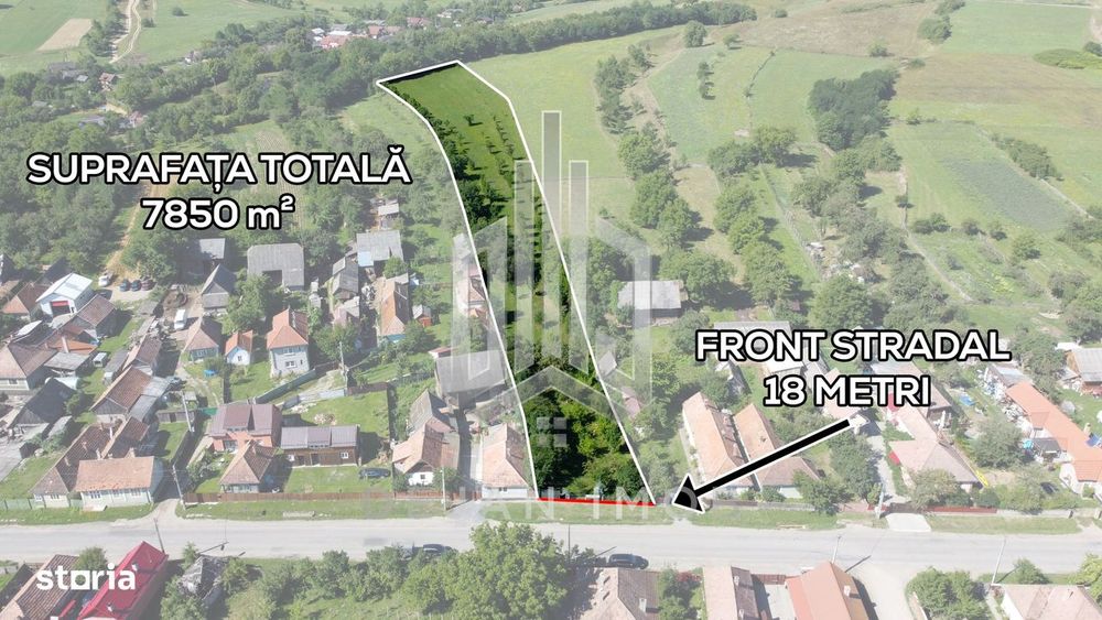 Teren Intravilan | 7.850 mp | Turia