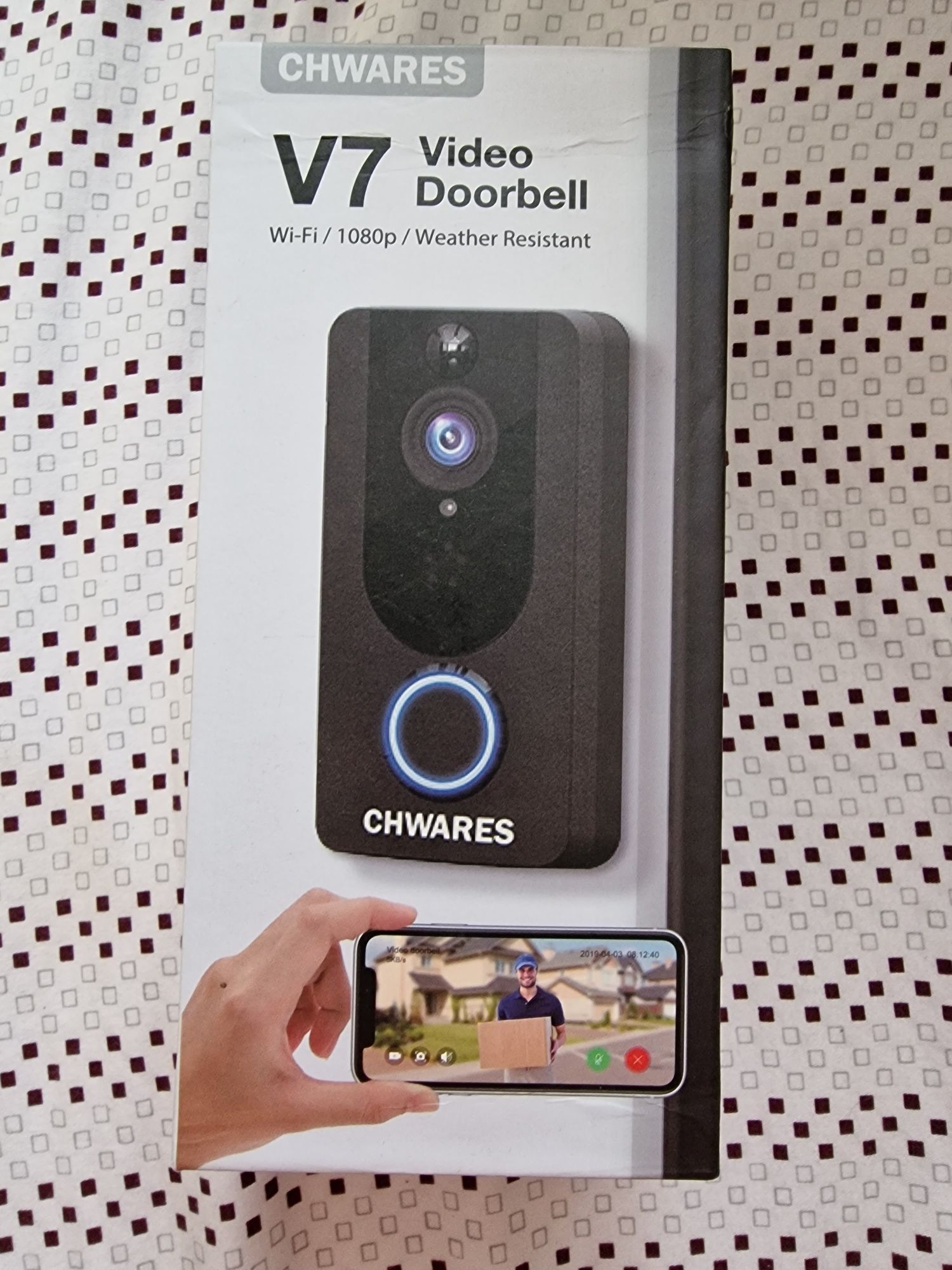 Camera video door bell