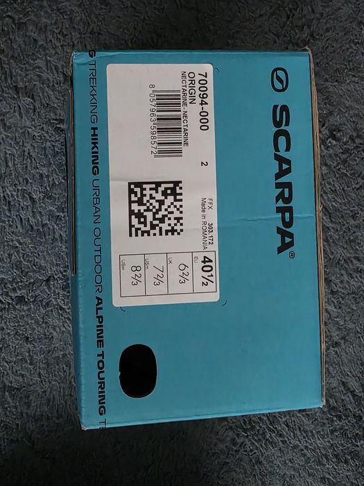 Espadrile escaladă/bouldering SCARPA Origin - 40.5 (eticheta cutie)