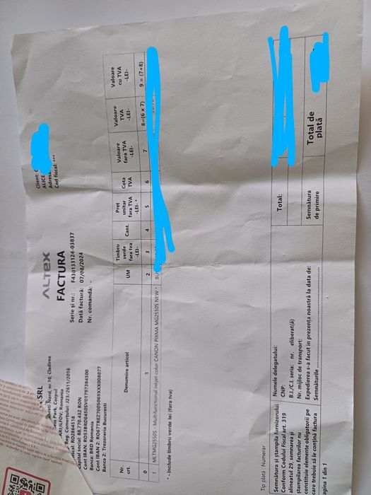 Imprimanta Pixma mg2550s