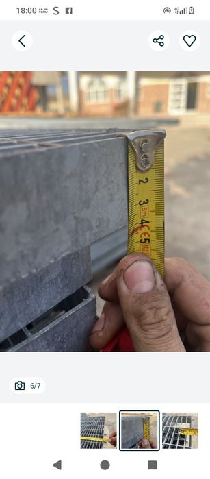 Vând grătare zincată și trepte pentru scări