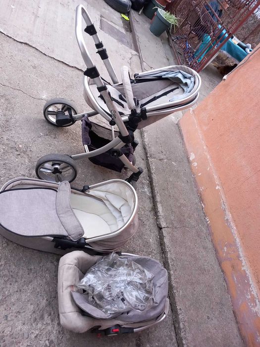 Cărucior copii 3 în 1