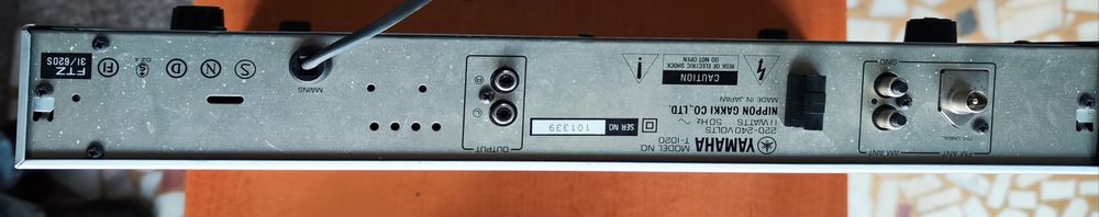 Yamaha T-1020 tuner