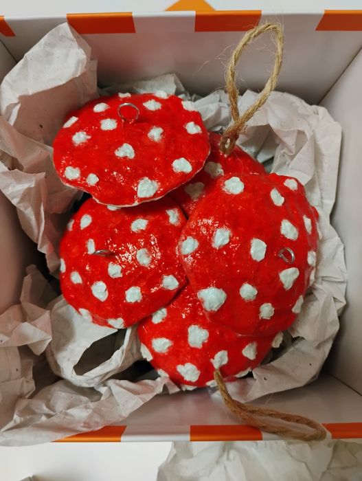 Играчки за елха ръчна изработка