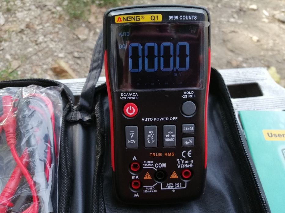 Aneng Q1 digital, aparat de măsură și control