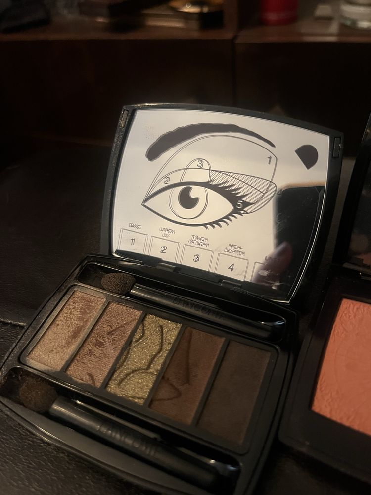 Сенки и руж на Dior и Lancome