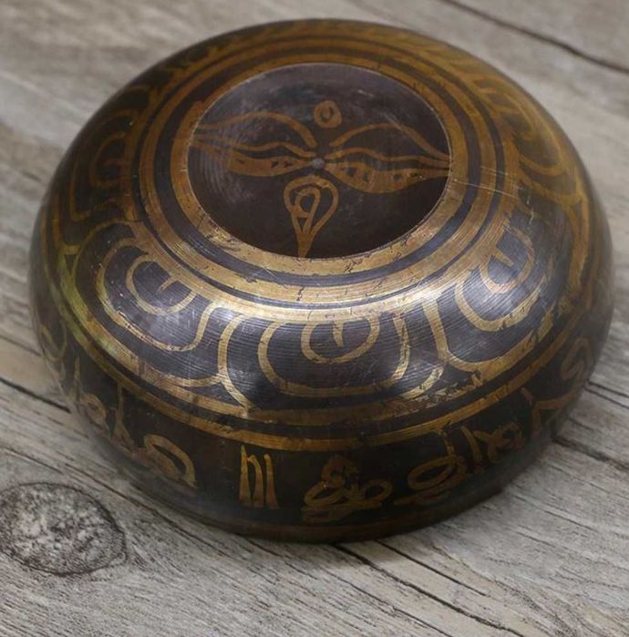 Bol tibetan 10.5cm terapeutic meditație rugăciune