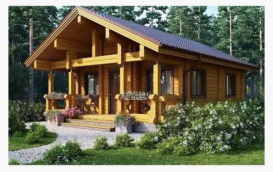 Дома из бревна, строительство и проектирование деревянного дома