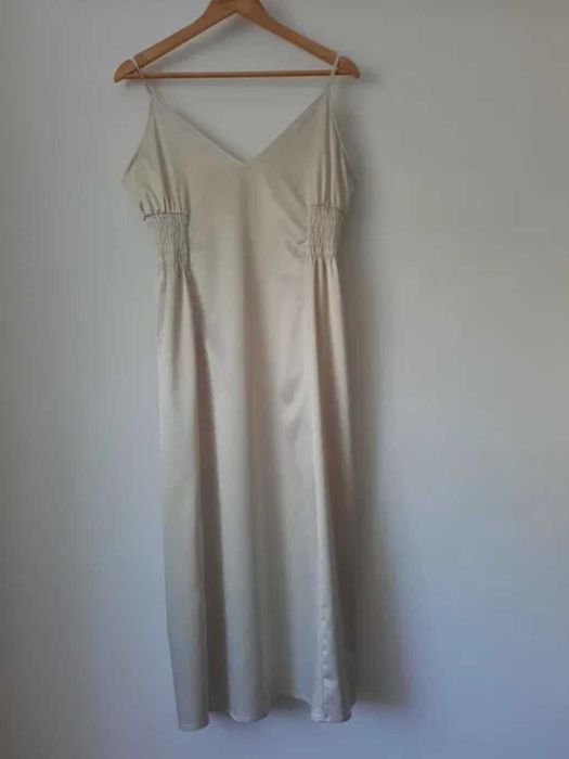 Rochie bumbac satinat Zara L