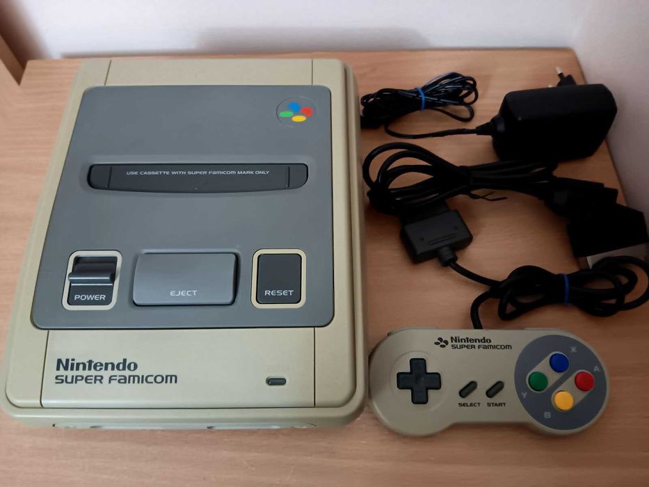 joc copii super nintendo snes sfc modat 50/60hz supercic switchless