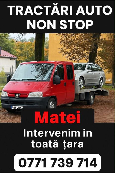 TRACTARI AUTO Non Stop asiguram cmr
