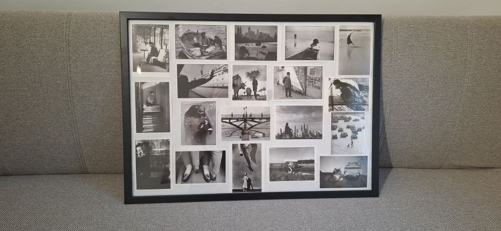 Tablou cu poze alb negru