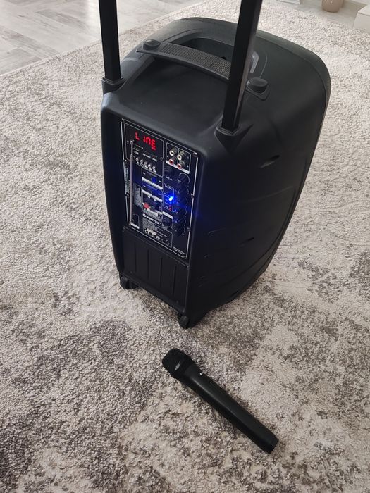 Boxa activa portabila cu microfon