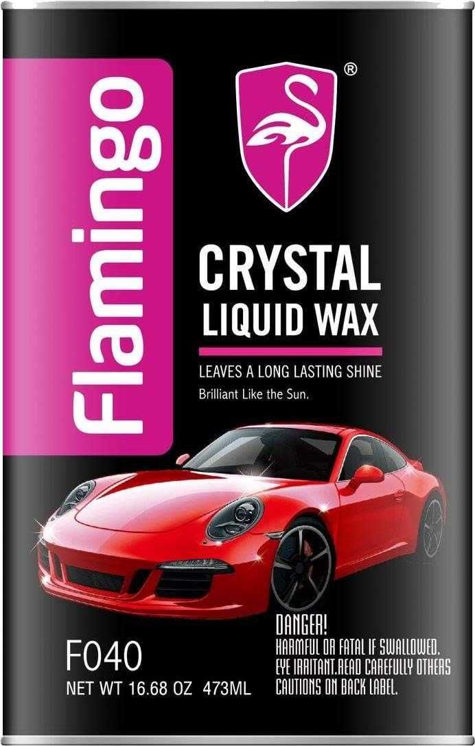 Полираща вакса Flamingo Crystal Liquid Wax - 470мл.
