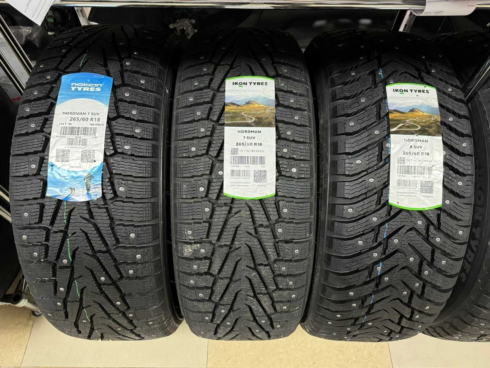 Зимние шины 265/60 R18