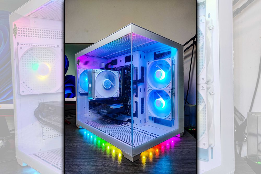 Нов! Ryzen 7 5700X, RX 9060 XT 16GB, 32GB RAM, 1TB SSD NVMe