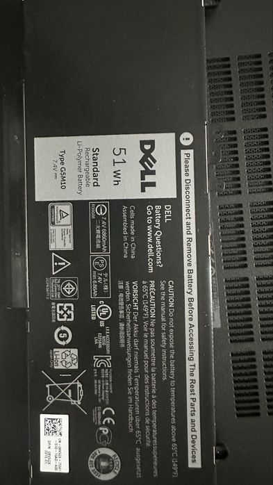 Laptop dell latitude e5550, placa de baza defecta