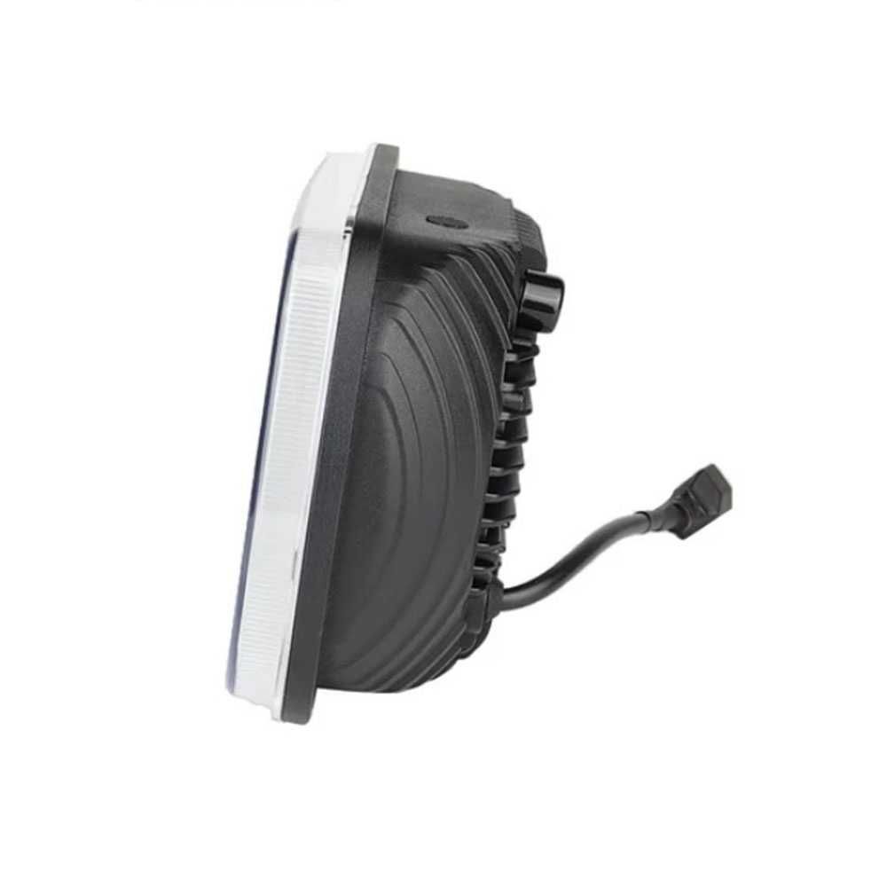 LED фар/лампа/халоген 5x7",12V-24V, къси/дълги с DRL дневни светлини