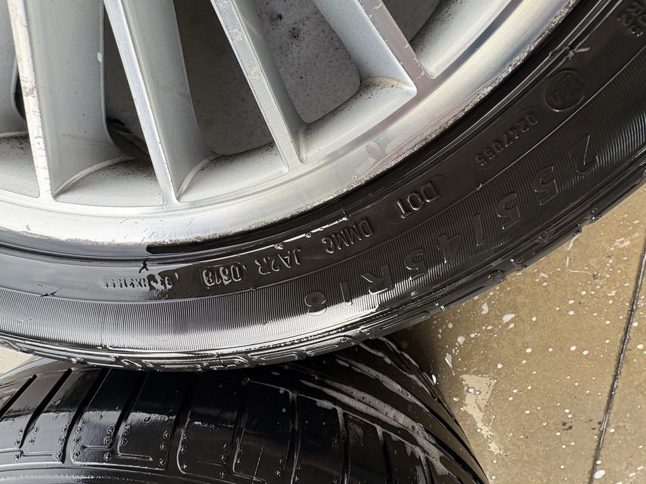 Джанти AMG с гуми DUNLOP 255/45 R 18