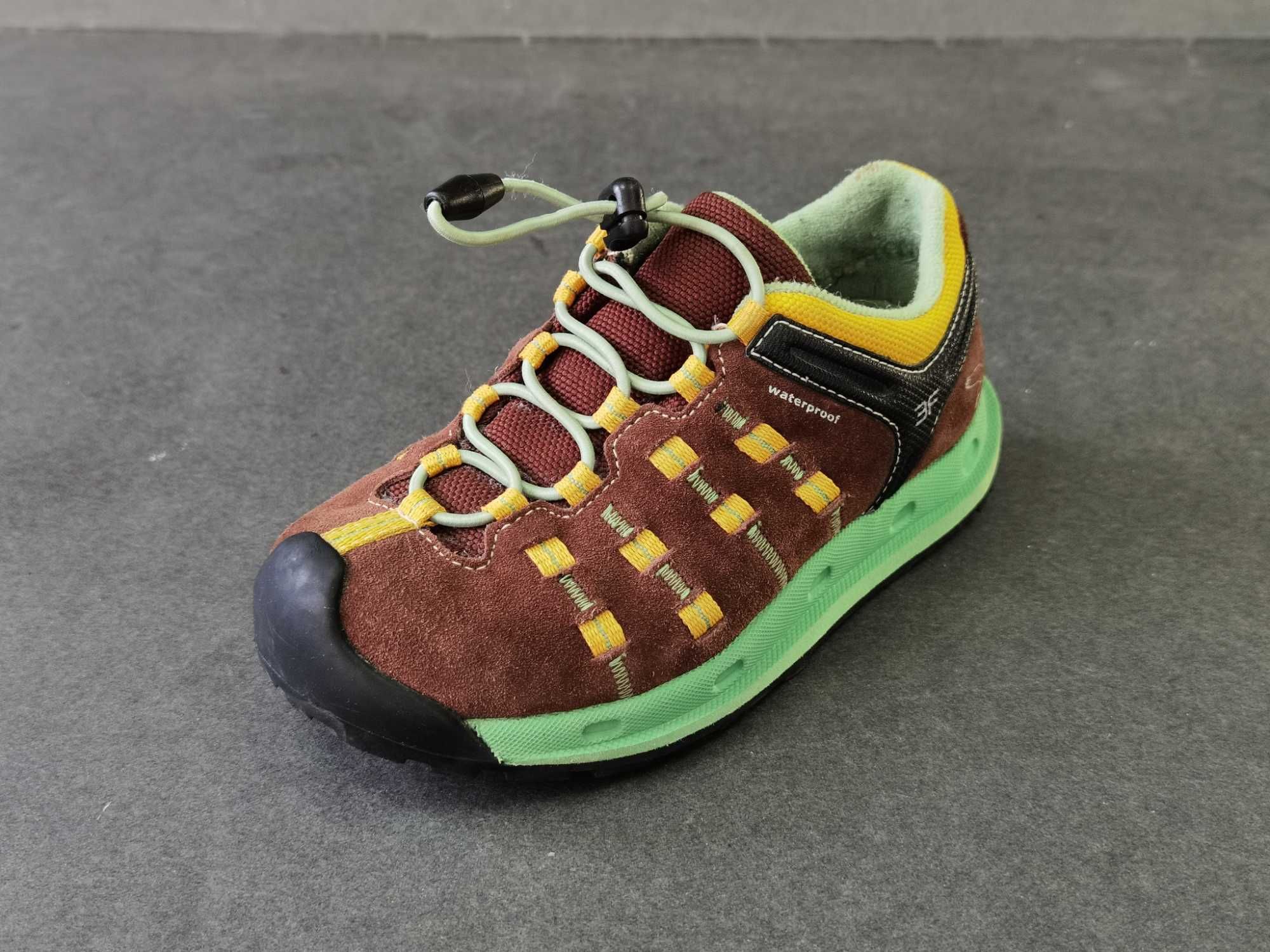 Bocanci PIELE ghete munte copii 28 29 SALEWA 3F  Impermeabili Ca NOI