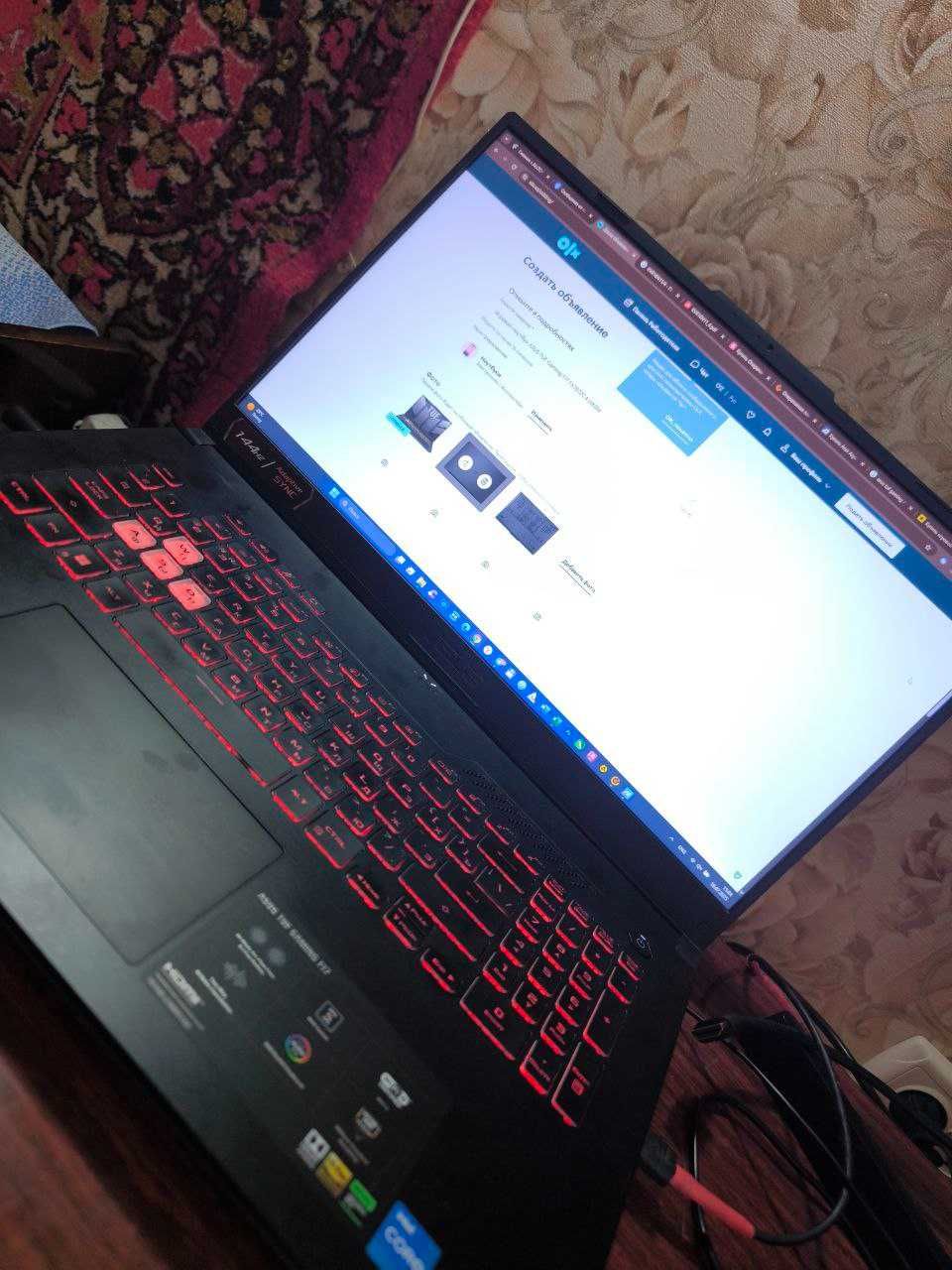 Игровой ноутбук ASUS TUF Gaming F17 FX707ZC4-HX014