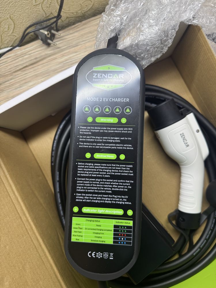 Зарядное устройство для электромобилей Zencar Model E Pro Gb/t Ac