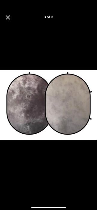 Fundal foto pliabil pentru studio – 2 fețe, ideal pentru portrete