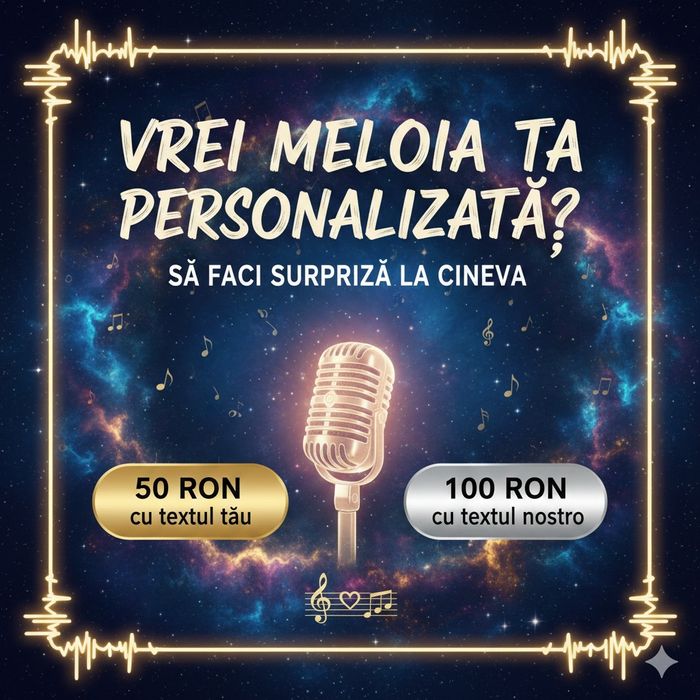 Melodie personalizata surpriza pt cei dragi