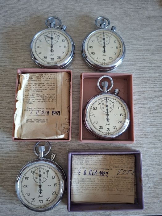 Секундомер агат СССР