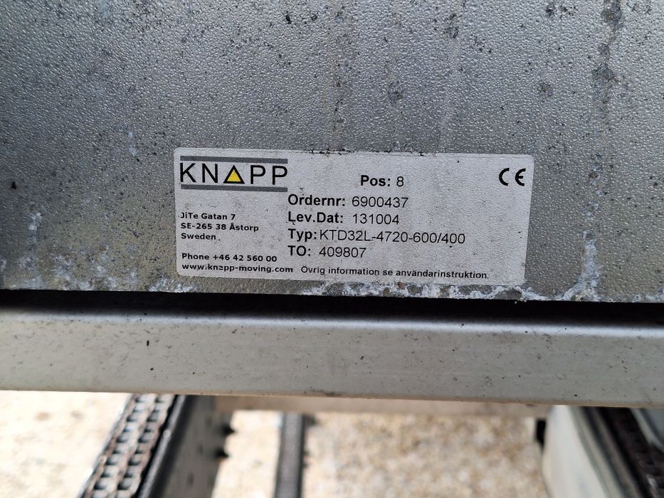 Транспортьори за палети,палетни транспортьории