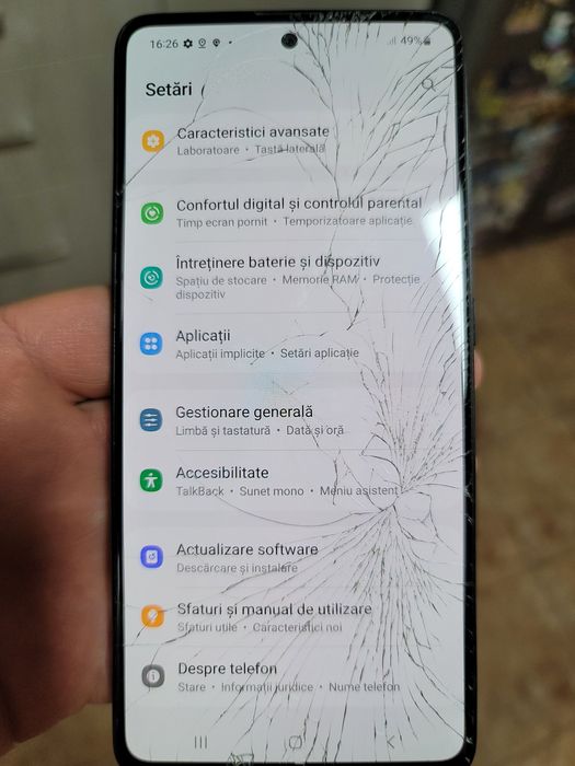 Display Samsung A51 - A515 fisurat original