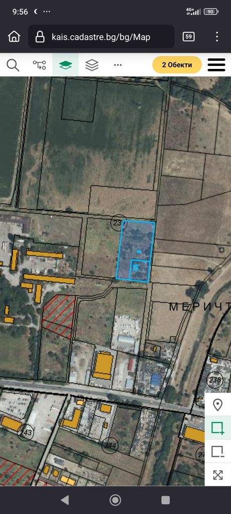 Продава се Парцел в Пловдив, Прослав - 6739 кв.м за 76 €/кв.м - Снимка #1