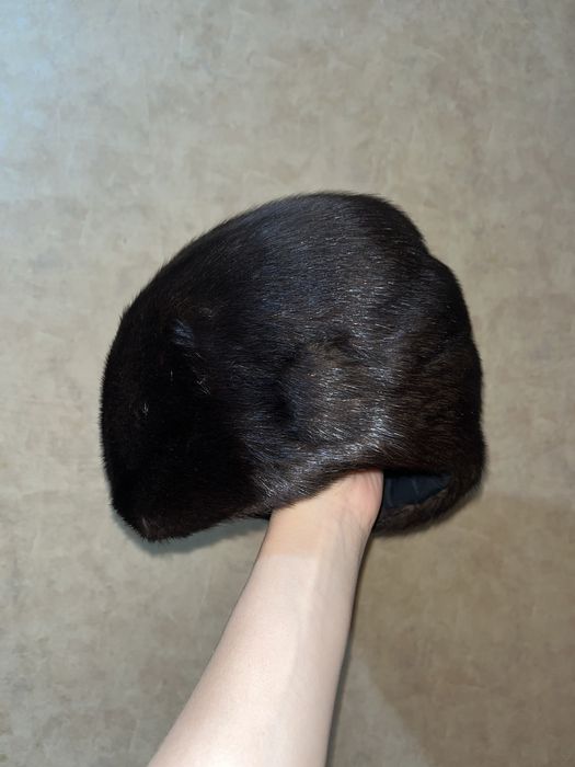 Шапка женская норковая в идеальном состоянии