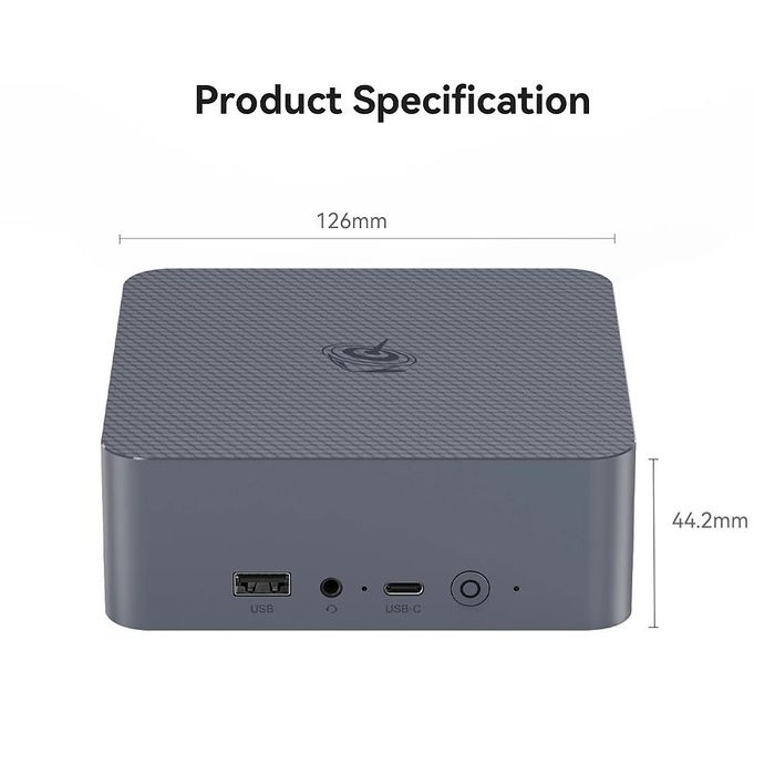 Beelink Mini PC Мини пк i5 12450H 24/500GB Windows 11 Home