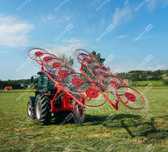 Wheel Rake - „Sun” duplex (5-8 m), 9-13 roți / FPM-DSS