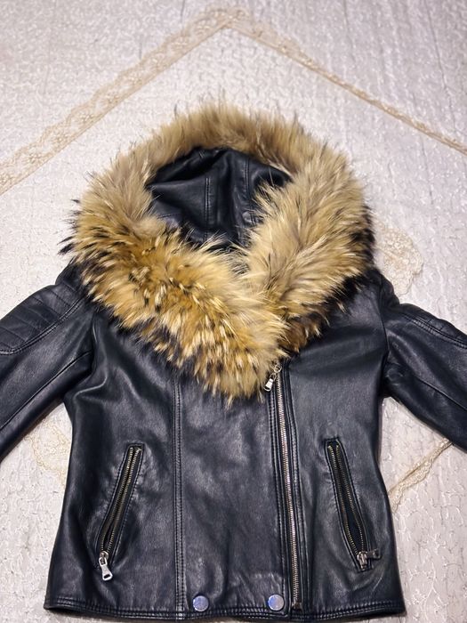 Дамско кожено яке