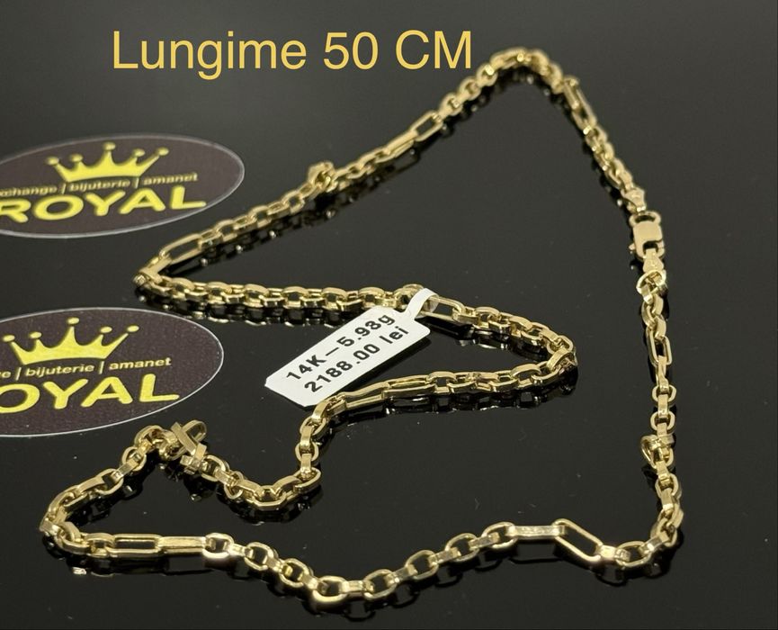 Bijuteria ROYAL : Lant AUR 14K / 5.93 GR