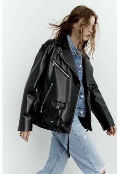 Zara байкър яке XL XXL