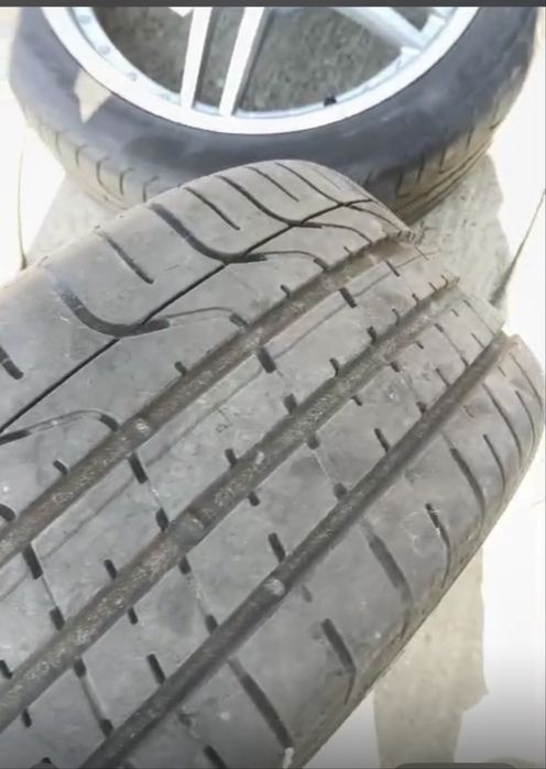 Jante 5x112 r19 cu anvelope Tiguan