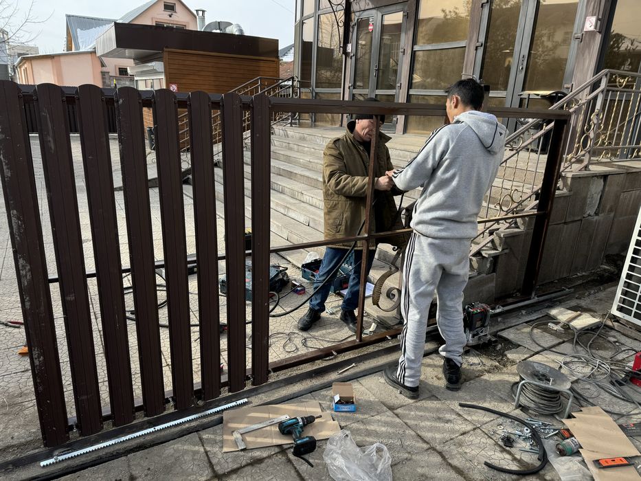 Установка и ремонт автоматических ворот