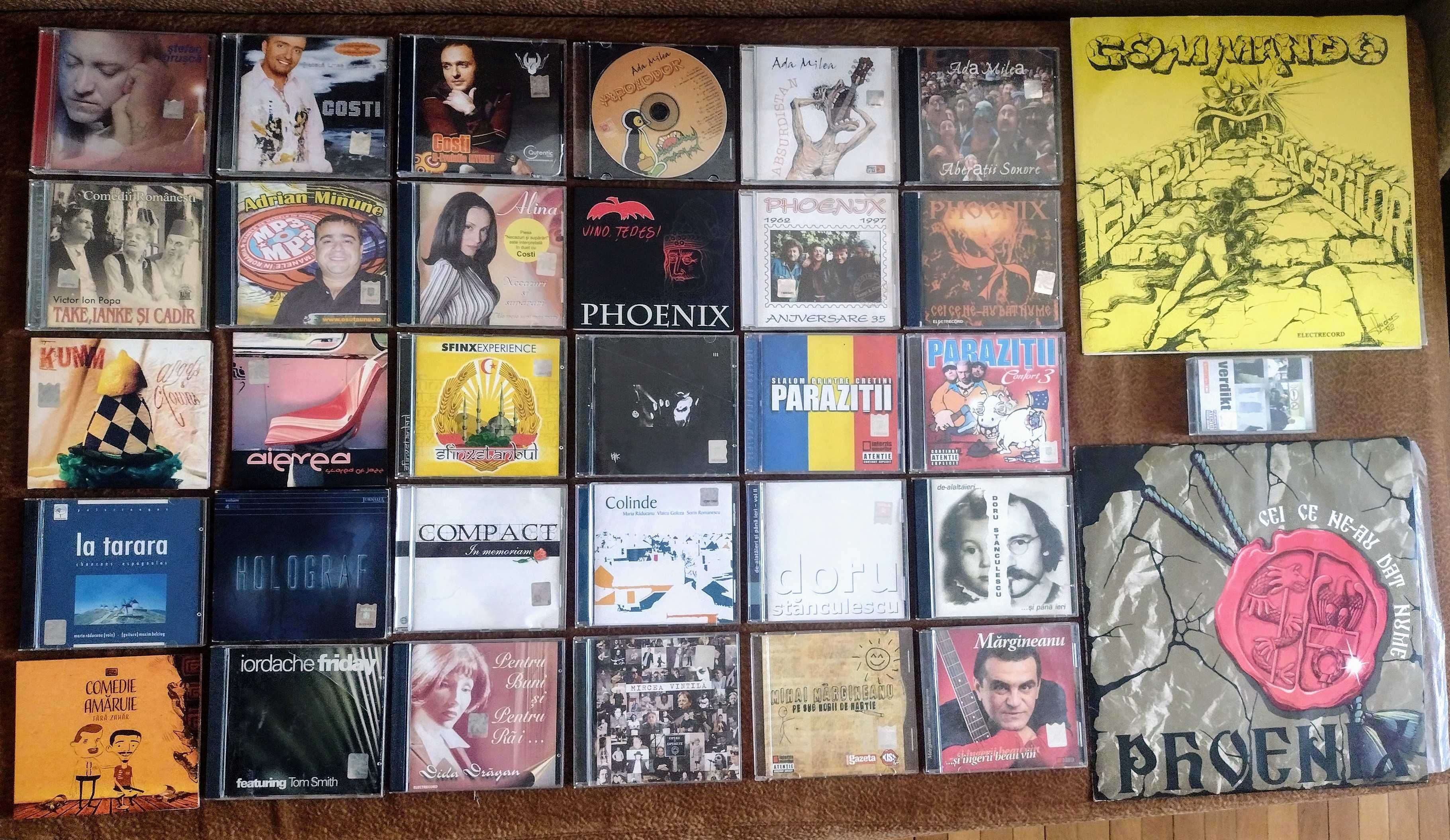 Albume romanesti CD, vinil, caseta