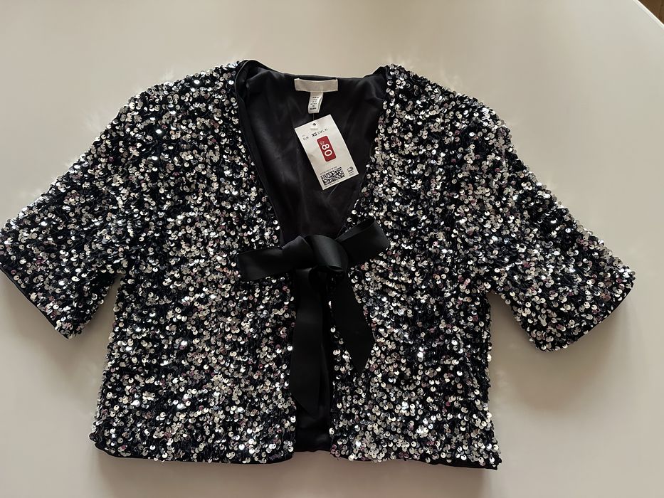 Болеро с паетками H&M новое