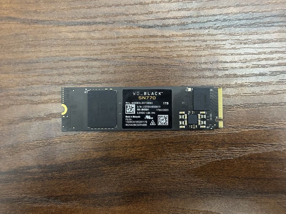 SSD WD Black SN770 1TB NVMe 5150MB/s